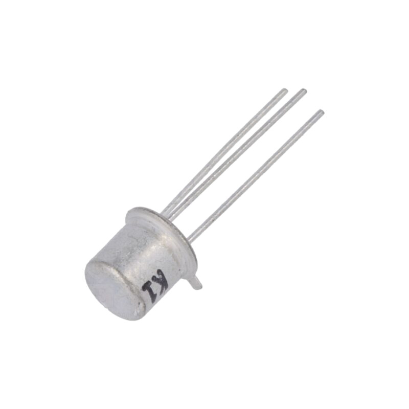 Tranzistor: NPN; bipolar; 40V; 0,8A; 0,5/1,2W; TO18 Tranzistor: NPN; bipolar; 40V; 0,8A; 0,5/1,2W; TO18
