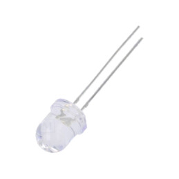 LED; UV; 30°; 20mA; P: 114mW; 370÷380nm; 3÷3,8VDC; THT
