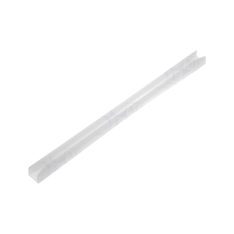 Ghidaj pentru PCB; poliamidă; naturală; A: 101,6mm; UL94V-2 Ghidaj pentru PCB; poliamidă; naturală; A: 101,6mm; UL94V-2