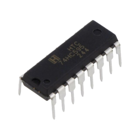 IC: digital; THT; DIP16; 2÷6VDC; HC; -55÷125°C; OUT: cu 3 stări
