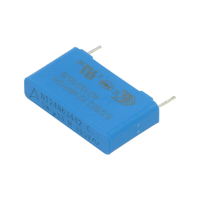 Condensator: cu polipropilenă; X2; 330nF; 26,5x15x6mm; THT; ±20%