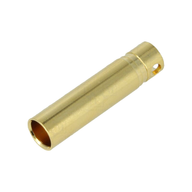 Conector: banană 4mm; soclu; 32A; neizolat; 1,2mΩ; 12AWG
