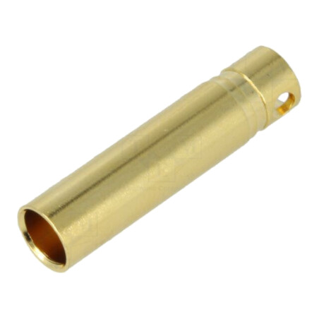 Conector: banană 4mm; soclu; 32A; neizolat; 1,2mΩ; 12AWG