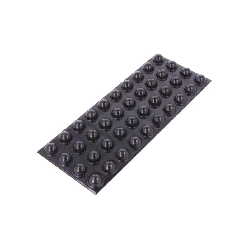 Picioruş autoadeziv; H: 9,7mm; neagră; poliuretan; Dim: Ø19,1mm Picioruş autoadeziv; H: 9,7mm; neagră; poliuretan; Dim: Ø19,1mm
