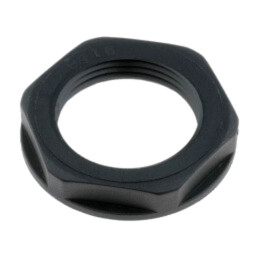 Piuliţă; PG16; poliamidă; UL94V-2; 30mm; neagră; -20÷100°C