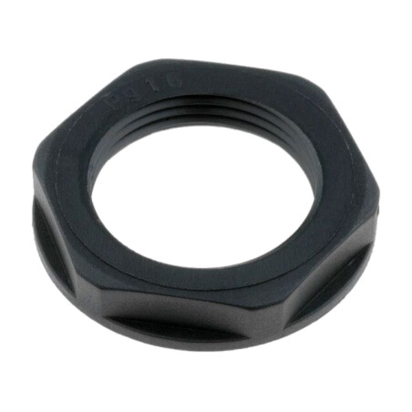 Piuliţă; PG16; poliamidă; UL94V-2; 30mm; neagră; -20÷100°C