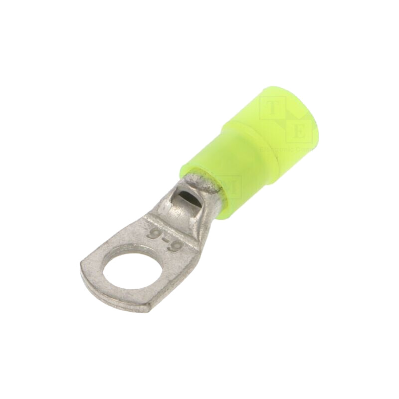 Vârf: inelar tubular; M6; Ø: 6,3mm; 4÷6mm2; crimpat; pe cablu; cupru Vârf: inelar tubular; M6; Ø: 6,3mm; 4÷6mm2; crimpat; pe cablu; cupru