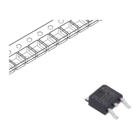 Tranzistor: PNP; bipolar; Darlington; 100V; 2A; 20W; DPAK