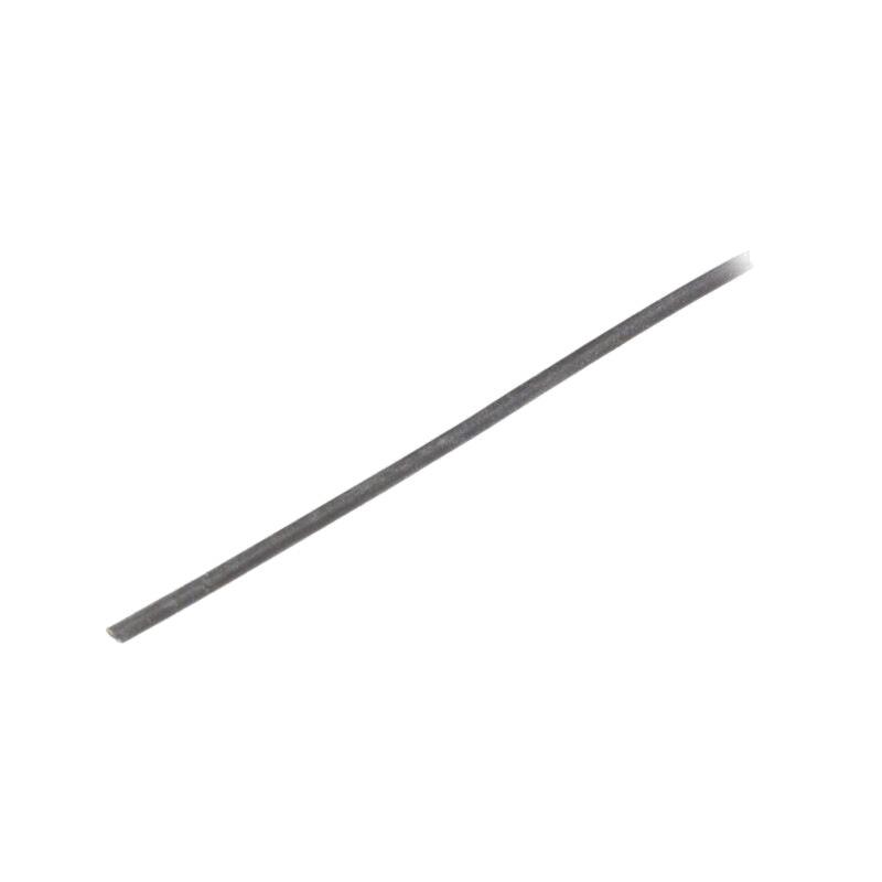 Manşon electroizolant; silicon; neagră; Øint: 0,8mm Manşon electroizolant; silicon; neagră; Øint: 0,8mm