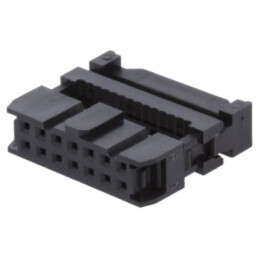 Conector: IDC; mufă; mamă; PIN: 14; cu presare a cablului; IDC