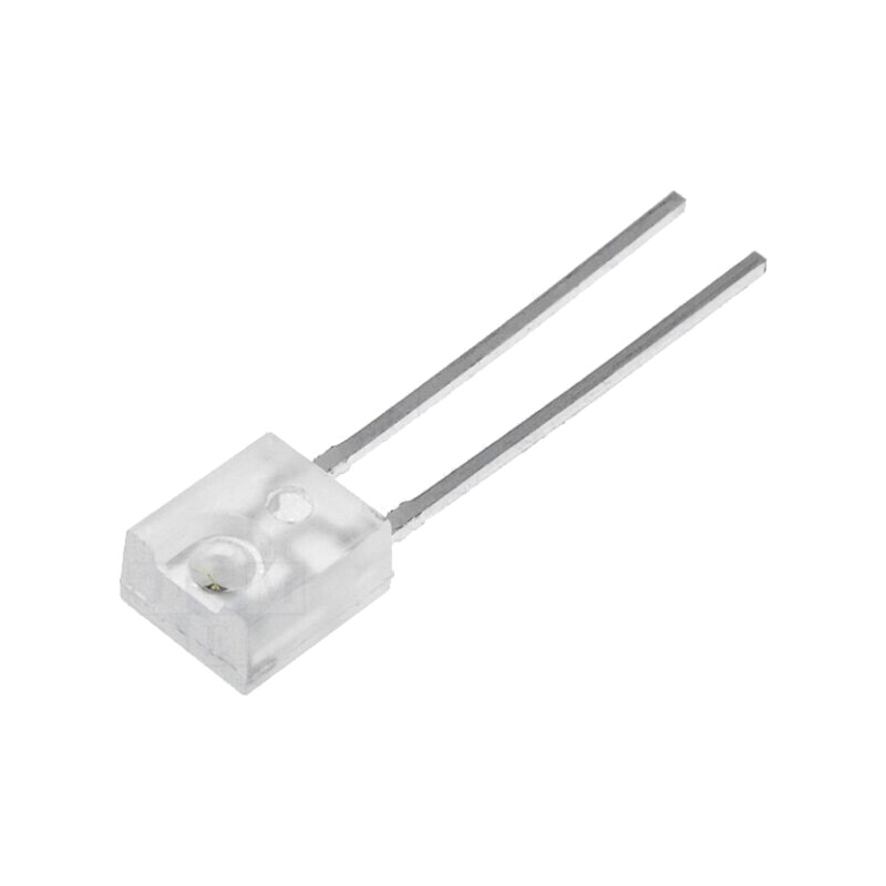 Emiţător IR; transparent; 7,5mW; 50°; 1,5VDC; λp max: 940nm; THT