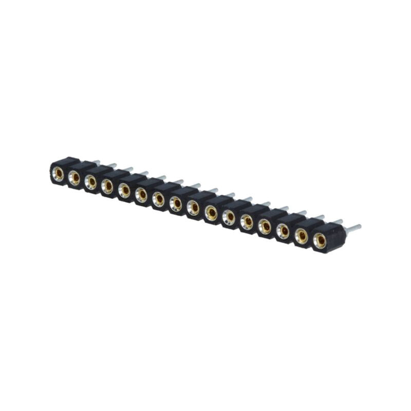 Conector: şiruri pini; soclu; mamă; PIN: 16; contacte întoarse