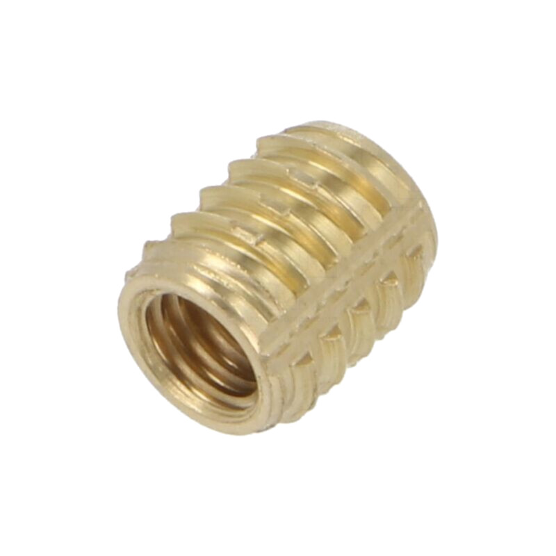 Adaos filetat; alamă; M5; BN 37915; Lung: 8,4mm; pt.plastic Adaos filetat; alamă; M5; BN 37915; Lung: 8,4mm; pt.plastic