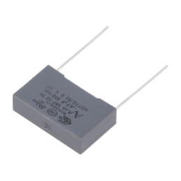 Condensator: cu polipropilenă; X2; R46 310V; 470nF; 26,5x7x16mm