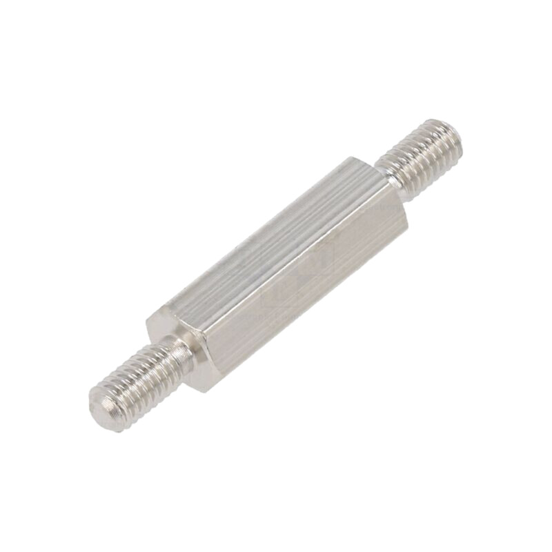 Piuliţă-distanţieră filetată; 15mm; Filet ext: M3; hexagonală Piuliţă-distanţieră filetată; 15mm; Filet ext: M3; hexagonală