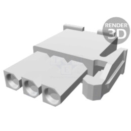 Conector: cablu-cablu; mufă; mamă; Mini Universal MATE-N-LOK