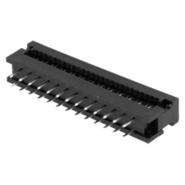 Connector: IDC; PIN: 26; transition; IDC,THT; for ribbon cable