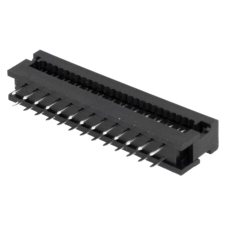 Connector: IDC; PIN: 26; transition; IDC,THT; for ribbon cable