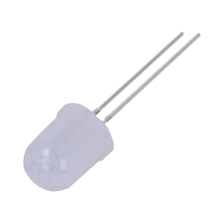 LED; 10mm; roşie/verde; 30°; Parte frontală: convex; Nr.term: 2
