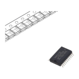 IC: digital; clichet D; Ch: 8; IN: 1; CMOS; 2÷6VDC; SMD; SO20; HC; 160uA