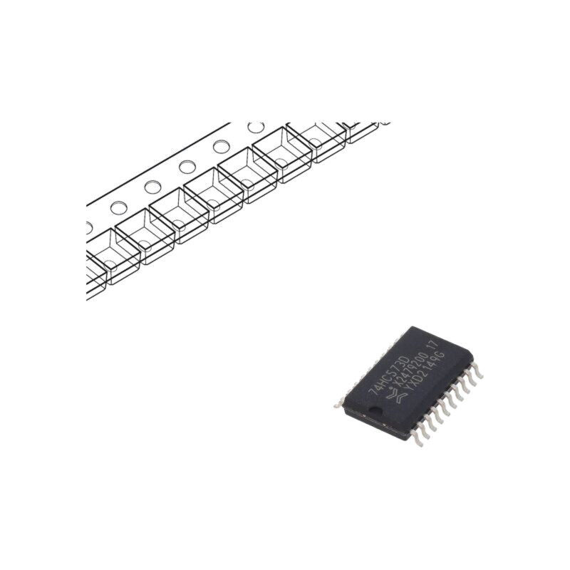 IC: digital; clichet D; Ch: 8; IN: 1; CMOS; 2÷6VDC; SMD; SO20; HC; 160uA IC: digital; clichet D; Ch: 8; IN: 1; CMOS; 2÷6VDC; SMD; SO20; HC; 160uA