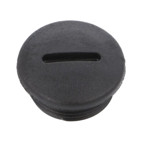 Capac de protecţie; M25; 1,5; IP54; poliamidă; neagră; V-N-FS; 11mm