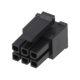 Conector: cablu-placă; mufă; mamă; Micro-Fit 3.0; 3mm; PIN: 6