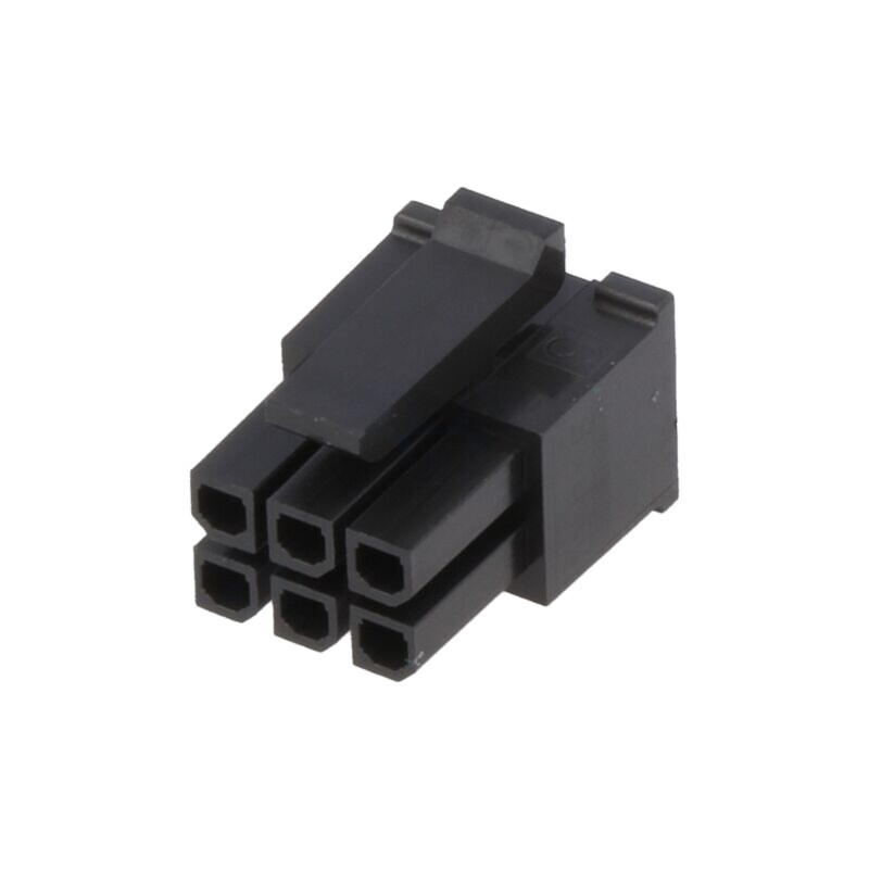 Conector: cablu-placă; mufă; mamă; Micro-Fit 3.0; 3mm; PIN: 6 Conector: cablu-placă; mufă; mamă; Micro-Fit 3.0; 3mm; PIN: 6