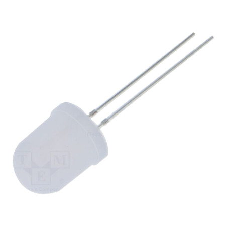 LED; 10mm; galben/albastru; 30°; Parte frontală: convex; Nr.term: 2