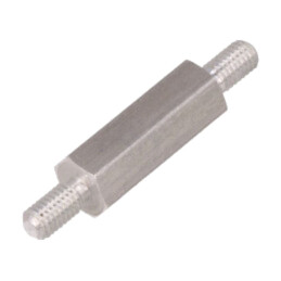 Piuliţă-distanţieră filetată; 15mm; Filet ext: M3; hexagonală