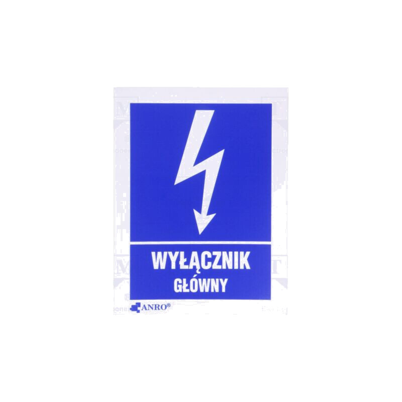 Indicator de protecţie; de informare; folie autoadezivă; W: 52mm
