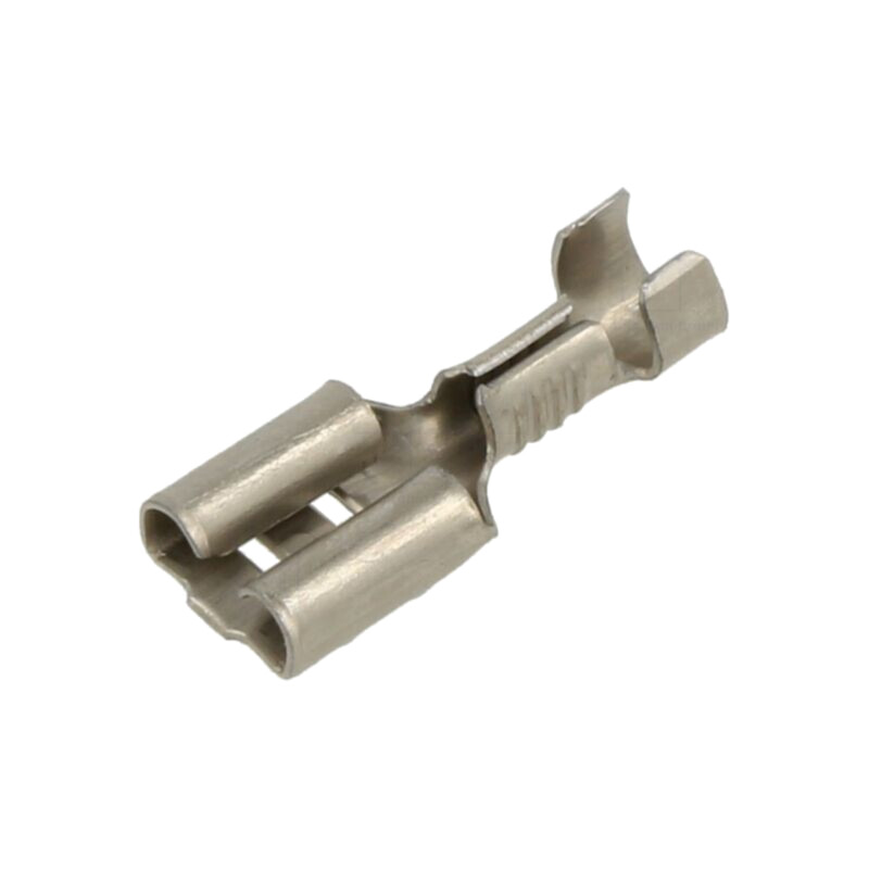 Terminal: plat; 6,3mm; 0,8mm; mamă; 1÷2,5mm2; crimpat; pe cablu Terminal: plat; 6,3mm; 0,8mm; mamă; 1÷2,5mm2; crimpat; pe cablu