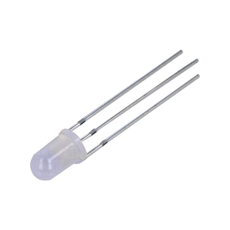LED; 5mm; roşie/verde; 60°; Parte frontală: convex; Nr.term: 3; 96mW LED; 5mm; roşie/verde; 60°; Parte frontală: convex; Nr.term: 3; 96mW