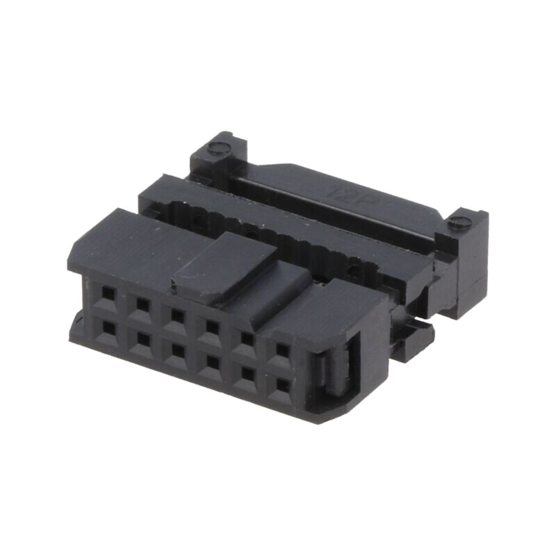 Conector: IDC; mufă; mamă; PIN: 12; cu presare a cablului; IDC