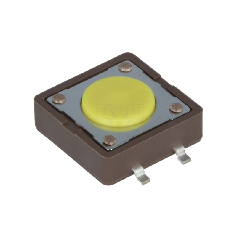 Microîntrerupător TACT; SPST-NO; Poz: 2; 0,05A/12VDC; SMT; fără Microîntrerupător TACT; SPST-NO; Poz: 2; 0,05A/12VDC; SMT; fără