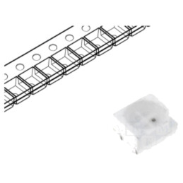 LED; SMD; 3528,PLCC4; RGB; 3,5x2,8x1,9mm; 120°; 20mA