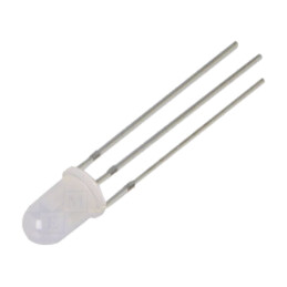 LED; 5mm; galben/albastru; 60°; Parte frontală: convex; Nr.term: 3