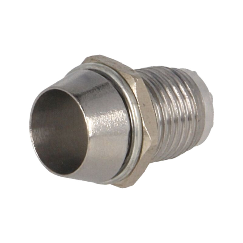 Montură pt.LED; 5mm; crom; alamă; încastrat; L2: 10mm Montură pt.LED; 5mm; crom; alamă; încastrat; L2: 10mm