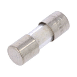 Siguranţă: siguranţă; ardere rapidă; 0,5A; 250VAC; 5x15mm; 515.600