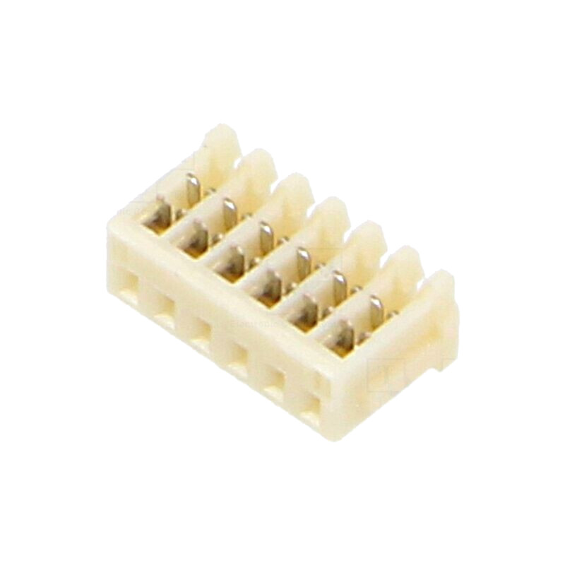 Conector: cablu-placă; mufă; mamă; SR; 1mm; PIN: 6; IDC; pe cablu; 50V Conector: cablu-placă; mufă; mamă; SR; 1mm; PIN: 6; IDC; pe cablu; 50V