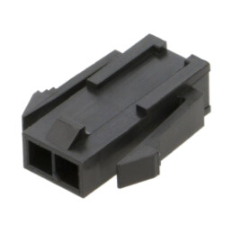 Conector: cablu-cablu; Micro-Fit 3.0; PIN: 2; mufă; tată; 3mm; 5A