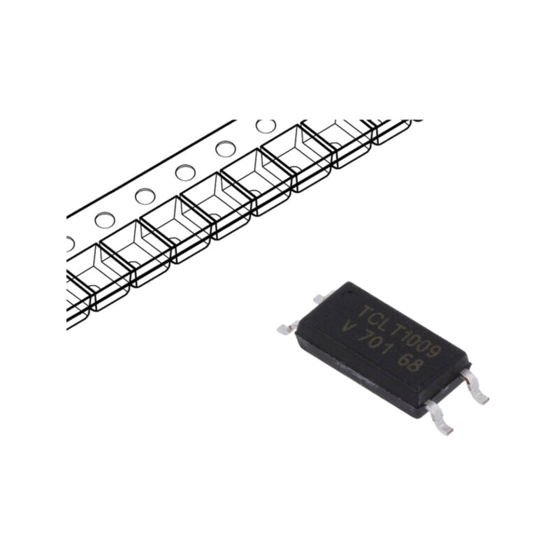 Optocuplor; SMD; Ch: 1; OUT: tranzistori; Uizol: 5kV; Uce: 70V; SOP4L