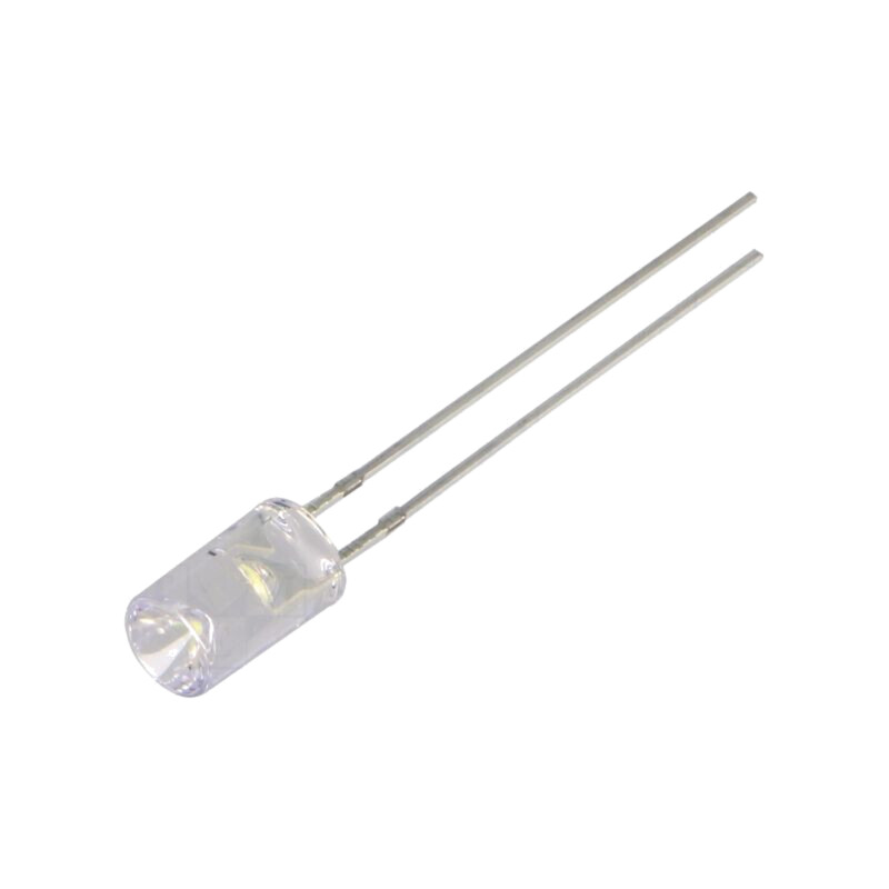 LED; 5mm; alb rece; 750÷1120mcd; 120°; Parte frontală: concav; 5VDC LED; 5mm; alb rece; 750÷1120mcd; 120°; Parte frontală: concav; 5VDC