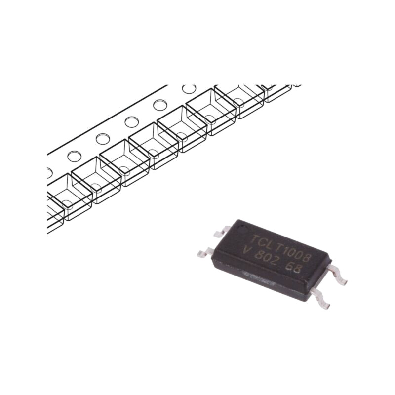 Optocuplor; SMD; Ch: 1; OUT: tranzistori; Uizol: 5kV; Uce: 70V; SOP4L Optocuplor; SMD; Ch: 1; OUT: tranzistori; Uizol: 5kV; Uce: 70V; SOP4L