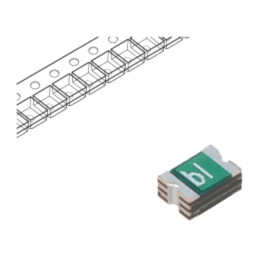 Siguranţă: polimerică PTC; 1A; Imax: 40A; SMD; 0ZCK; 0805