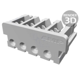 Conector: cablu-placă; mufă; mamă; PIN: 4; CT; Pas: 2mm; pe cablu; IDC