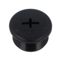Capac de protecţie; PG11; IP68; poliamidă; neagră; Entrelec; 10mm
