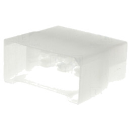 Carcase terminale; tată; pentru conectori 6,3mm cu clichet