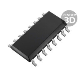 IC: digital; CMOS,TTL; SMD; TSSOP16; 1,2÷3,6VDC; LVC; -40÷125°C