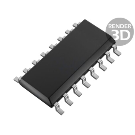 IC: digital; CMOS,TTL; SMD; TSSOP16; 1,2÷3,6VDC; LVC; -40÷125°C